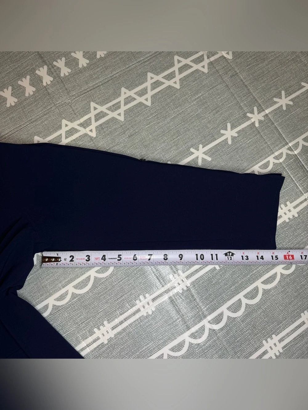 Armani Exchange Women's Deep Navy Single-Button Blazer
